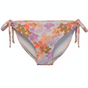 Xhilaratin Womens Floral Tie-Side Bikini Bottom XL 12-14 NWT